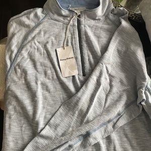 Tommy Bahama half zip pullover